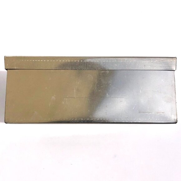 Storage Container Rectangular Storage Box Trinket Box Steel Metal Box with Lid - Picture 9 of 14